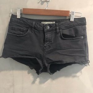 Topshop moto daisy shorts